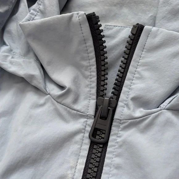 COACH raincoat/jacket- pink/blue/cream - Picture 6 of 10